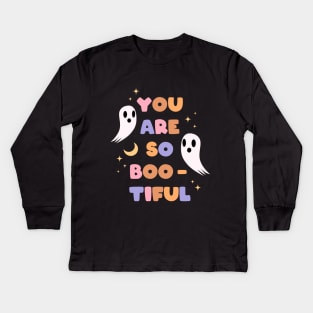 You are so Boo-Tiful Kids Long Sleeve T-Shirt